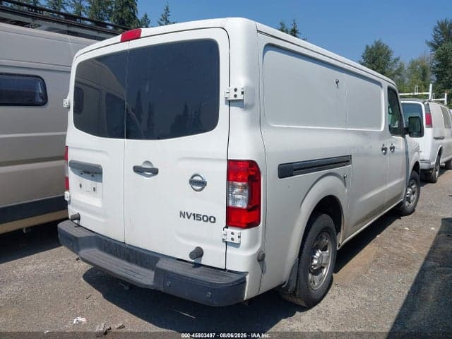 2018 NISSAN NV CARGO NV1500 SV V6 4