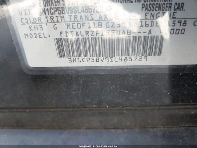 2025 NISSAN KICKS PLAY S 9