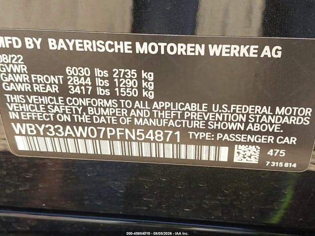 2023 BMW I4 M50 9