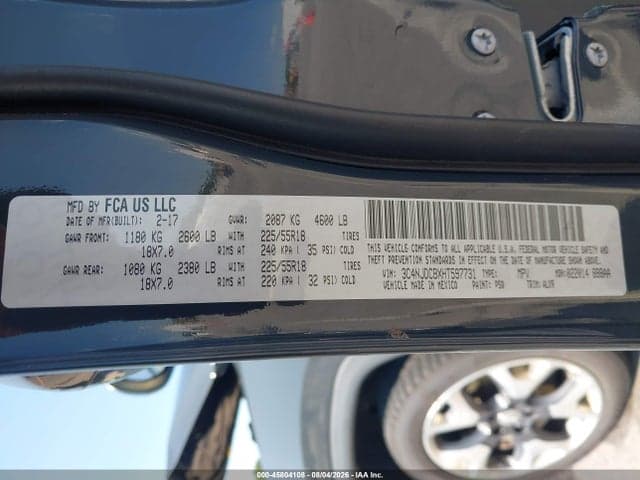 2017 JEEP NEW COMPASS LIMITED 4X4 18