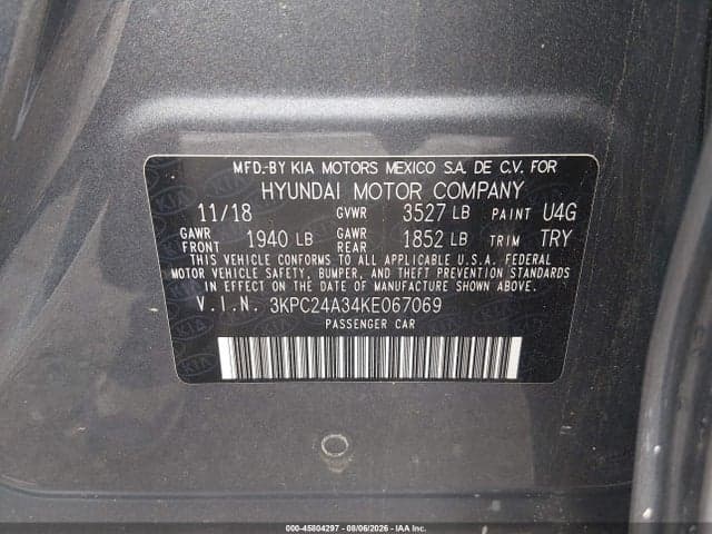 2019 HYUNDAI ACCENT SE 9