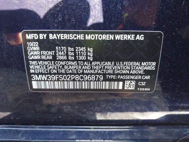 2023 BMW 330XE 9