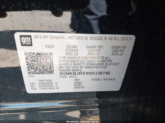 2022 CHEVROLET BLAZER AWD 3LT 9