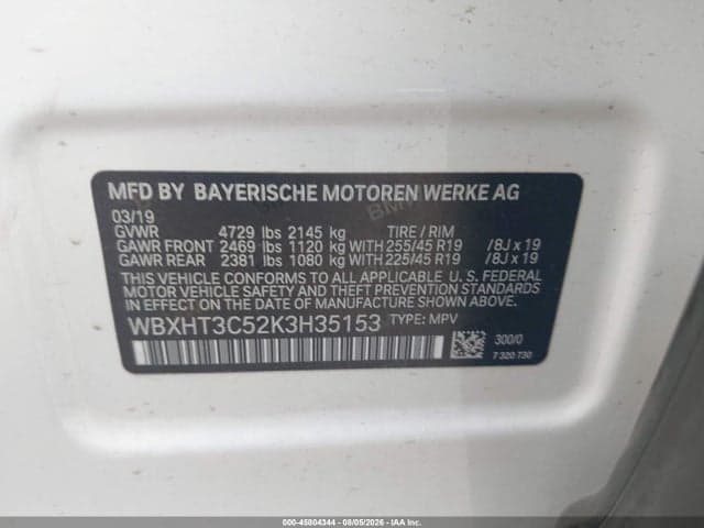 2019 BMW X1 XDRIVE28I 9