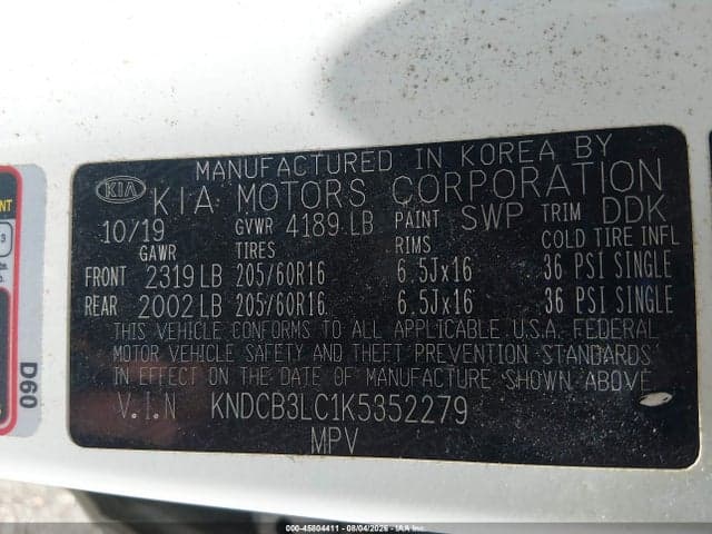 2019 KIA NIRO LX 9