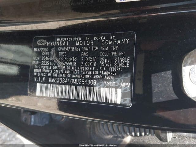 2021 HYUNDAI TUCSON LIMITED 9