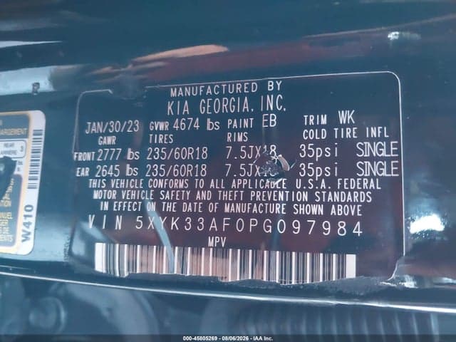 2023 KIA SPORTAGE EX 9