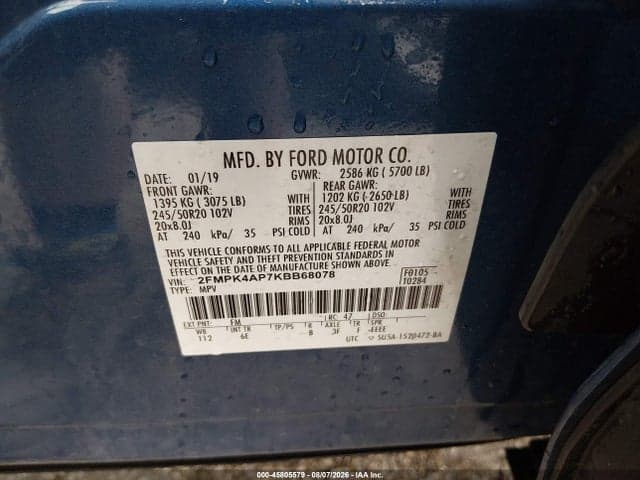 2019 FORD EDGE ST 9