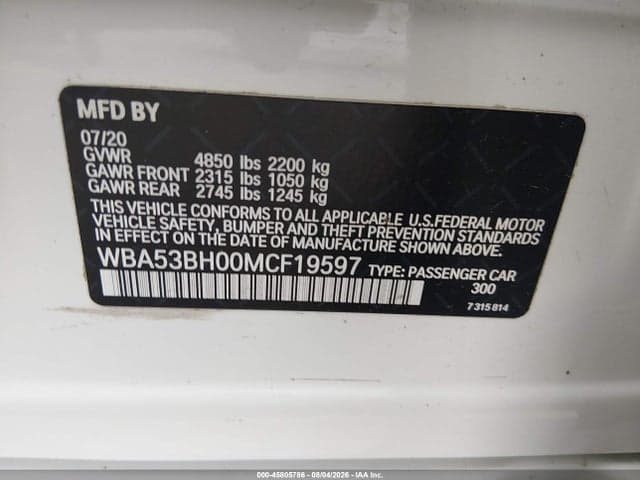 2021 BMW 530I 9