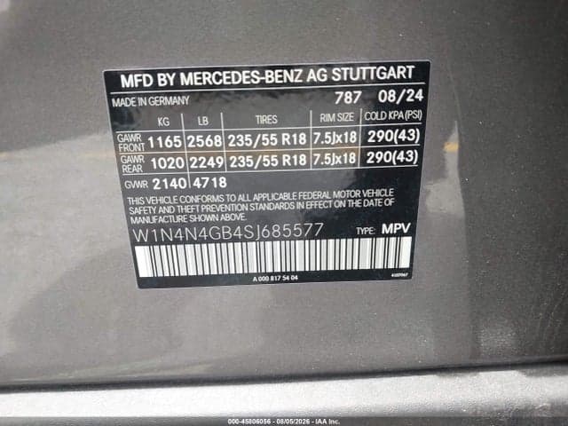 2025 MERCEDES-BENZ GLA 250 4MATIC 9