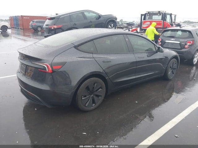 2025 TESLA MODEL 3 LONG RANGE REAR-WHEEL DRIVE/STANDARD REAR-WHEEL DRIVE 4