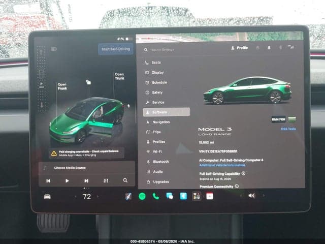 2025 TESLA MODEL 3 LONG RANGE REAR-WHEEL DRIVE/STANDARD REAR-WHEEL DRIVE 7