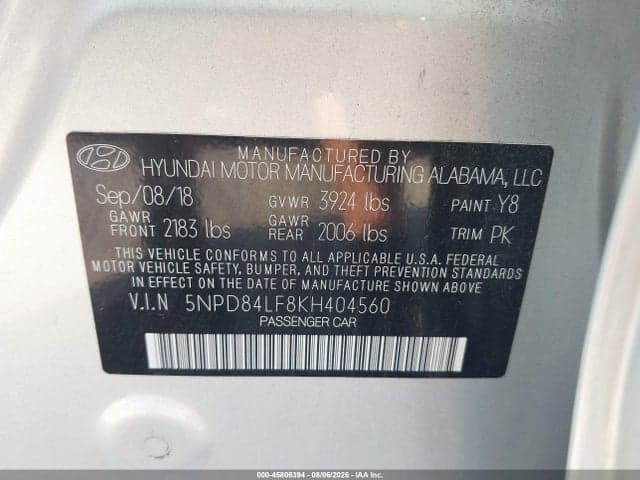 2019 HYUNDAI ELANTRA SEL 9