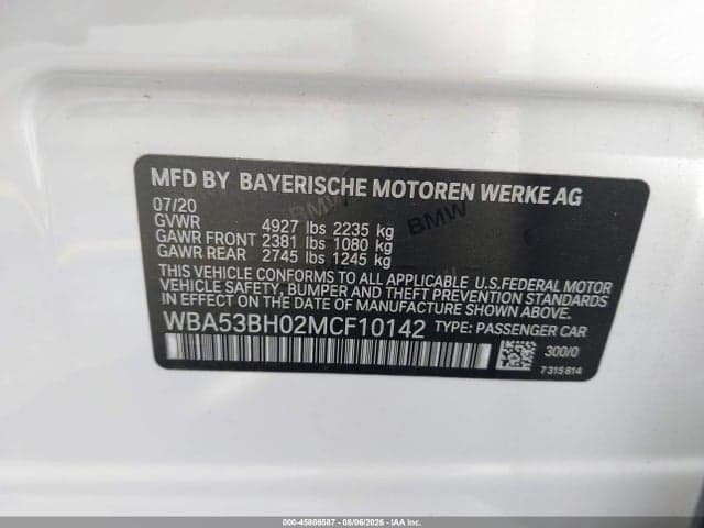 2021 BMW 530I 9