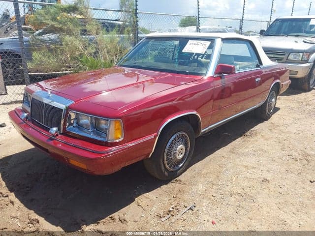1986 CHRYSLER LEBARON 2