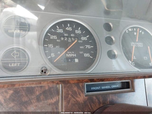 1986 CHRYSLER LEBARON 7