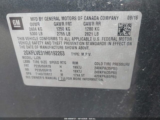 2017 GMC TERRAIN DENALI 9