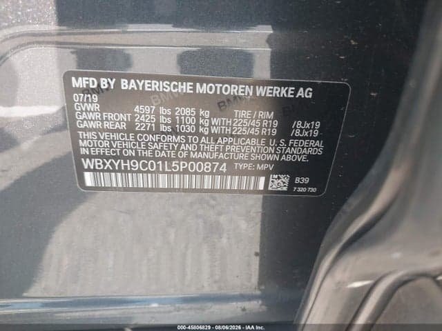 2020 BMW X2 SDRIVE28I 9