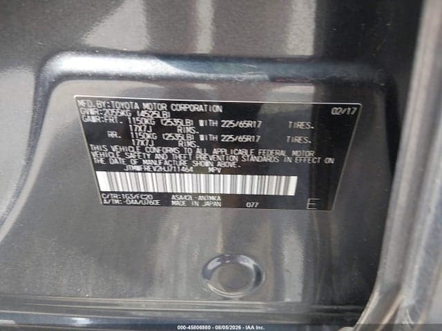 2017 TOYOTA RAV4 XLE 9