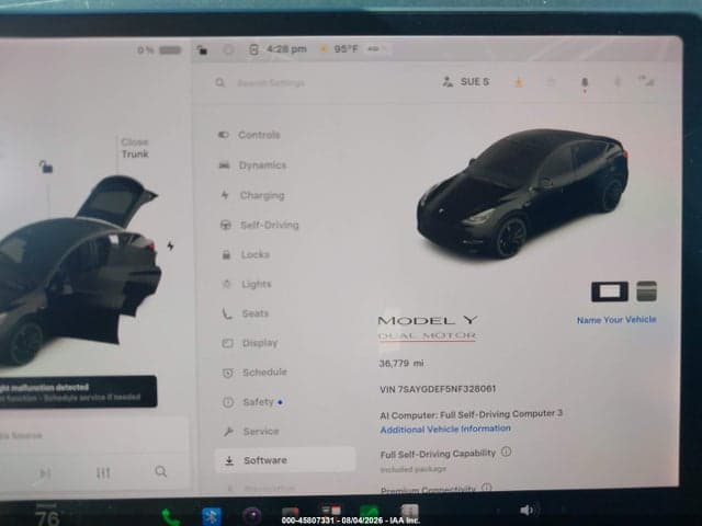 2022 TESLA MODEL Y PERFORMANCE DUAL MOTOR ALL-WHEEL DRIVE 7