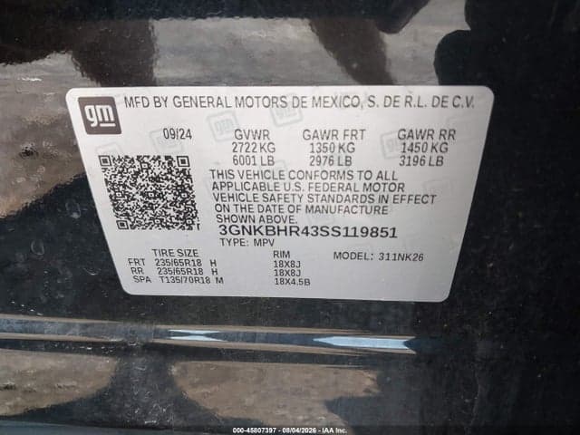 2025 CHEVROLET BLAZER AWD 2LT 9