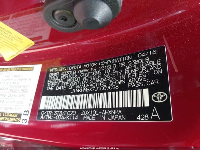 2018 TOYOTA C-HR XLE 9