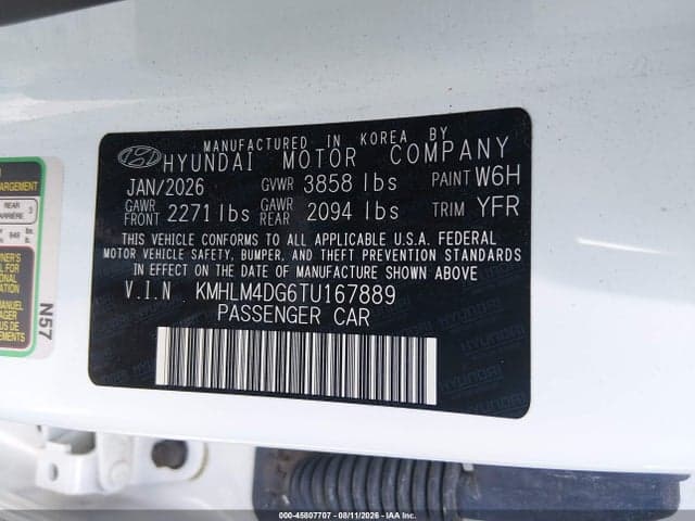 2026 HYUNDAI ELANTRA SEL SPORT 9