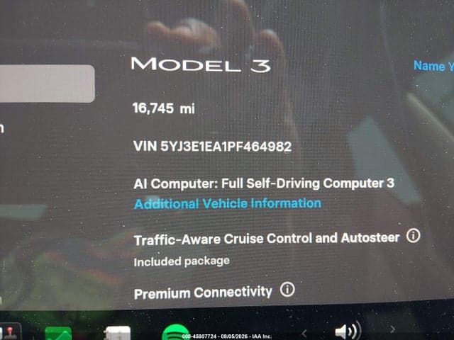 2023 TESLA MODEL 3 REAR-WHEEL DRIVE 7