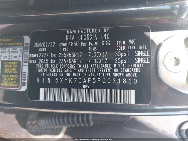 2023 KIA SPORTAGE X-PRO 9
