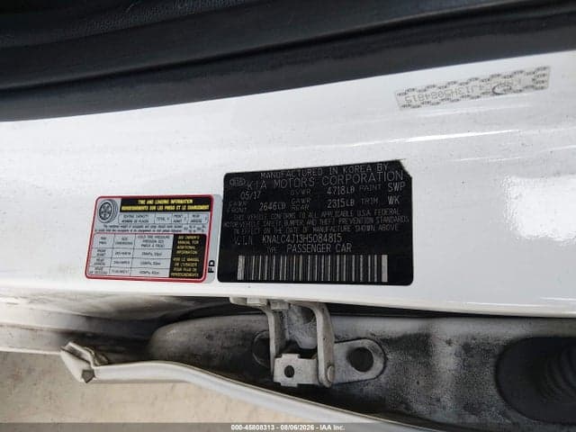 2017 KIA CADENZA PREMIUM 9