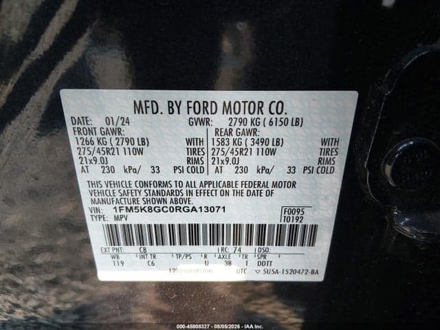 2024 FORD EXPLORER ST 9