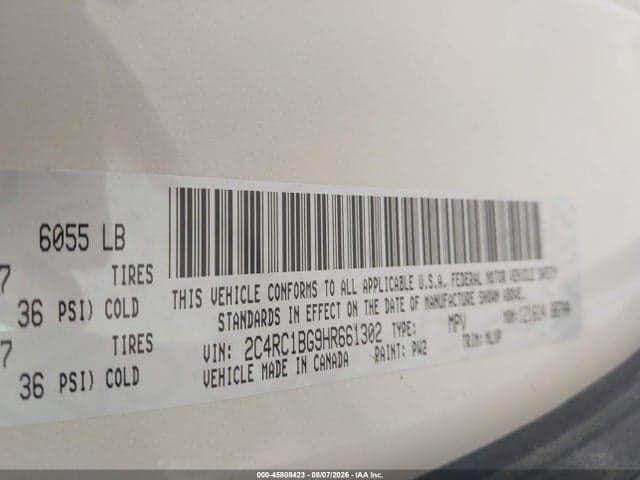 2017 CHRYSLER PACIFICA TOURING-L 9