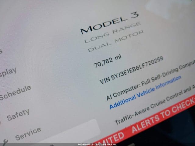 2020 TESLA MODEL 3 LONG RANGE DUAL MOTOR ALL-WHEEL DRIVE 11