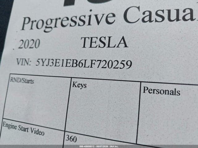 2020 TESLA MODEL 3 LONG RANGE DUAL MOTOR ALL-WHEEL DRIVE 5