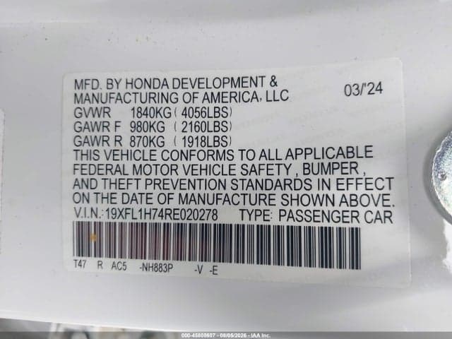 2024 HONDA CIVIC EX-L 9