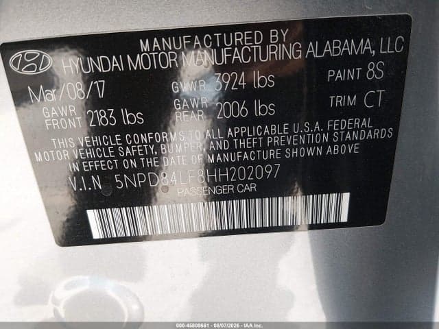 2017 HYUNDAI ELANTRA VALUE EDITION 9