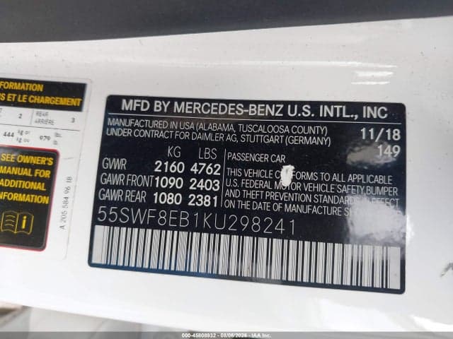 2019 MERCEDES-BENZ C 300 4MATIC 9