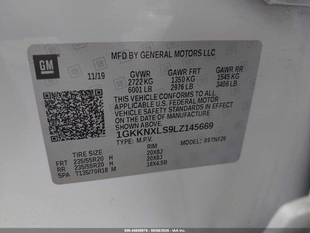 2020 GMC ACADIA DENALI 9