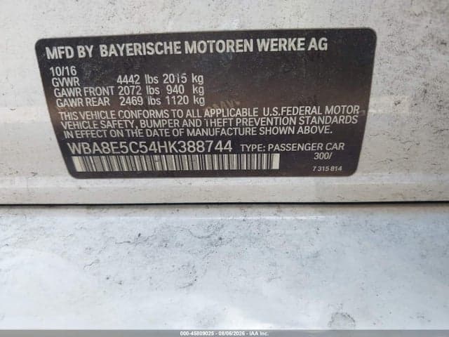 2017 BMW 328D 9