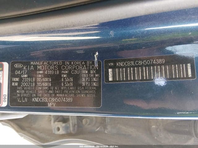 2017 KIA NIRO LX 9