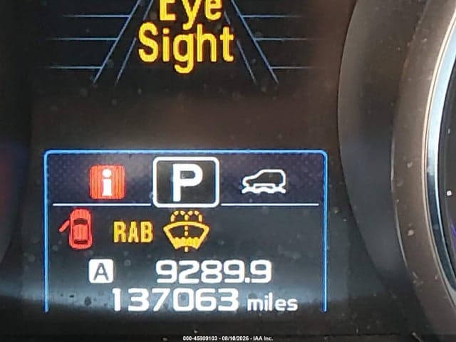 2018 SUBARU OUTBACK 2.5I TOURING 15
