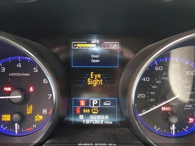 2018 SUBARU OUTBACK 2.5I TOURING 7