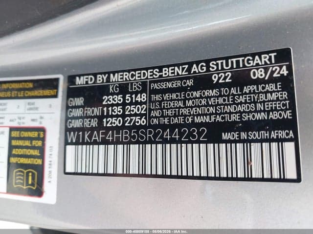 2025 MERCEDES-BENZ C 300 9