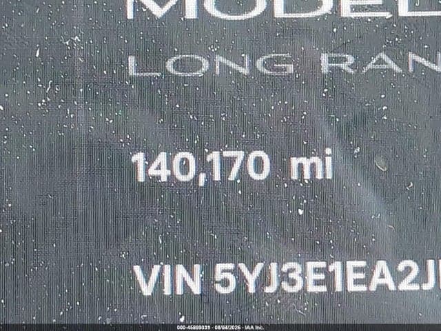 2018 TESLA MODEL 3 LONG RANGE/MID RANGE 14
