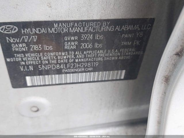 2018 HYUNDAI ELANTRA SEL 9