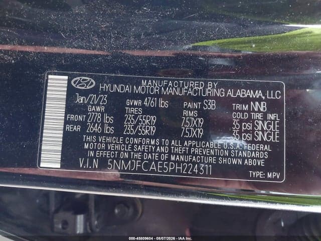 2023 HYUNDAI TUCSON SEL 9