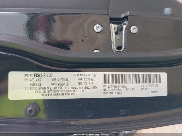 2019 CHRYSLER 300 9