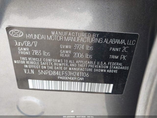 2018 HYUNDAI ELANTRA SEL 9