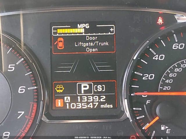 2019 SUBARU WRX LIMITED 15