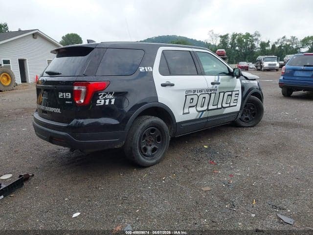 2019 FORD POLICE INTERCEPTOR UTILITY 4